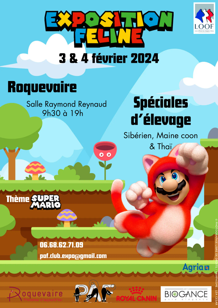 Exposition féline Roquevaire 2024